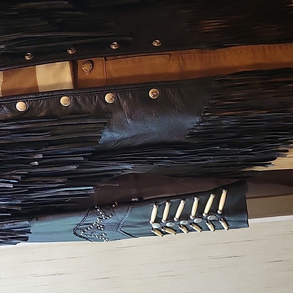 NWOT Sunriders hand detailed leather jacket - Picture 9 of 9